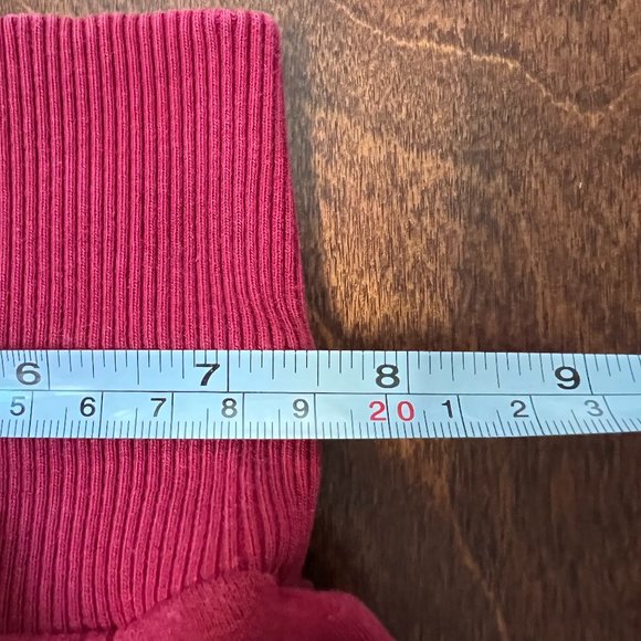 3Y Dada Burgundy Cotton Sweatpants - Picture 5 of 5